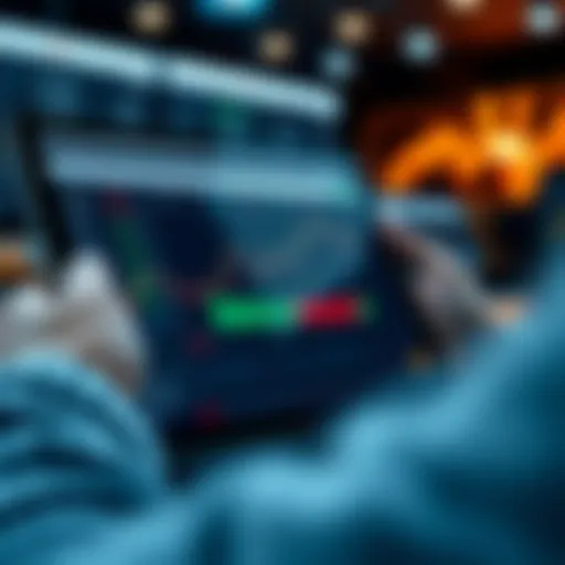 Overview of Trading View on iPad iPad displaying Trading View interface