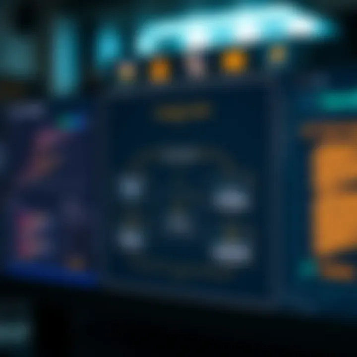 Flowchart demonstrating the role of trained data in model development