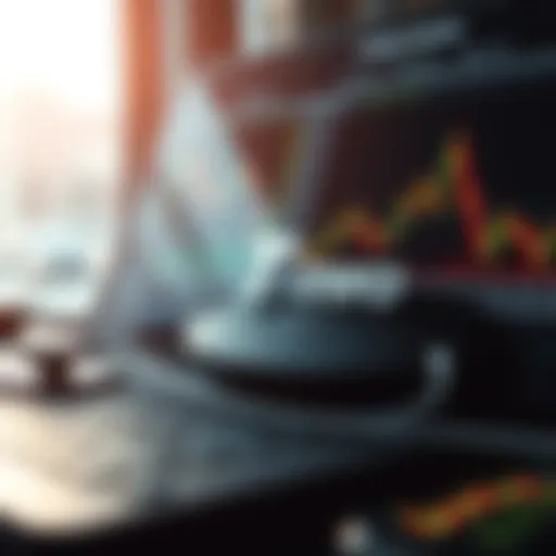 Navigating Tzero Trading Platforms A visual representation of Tzero stock on a trading platform