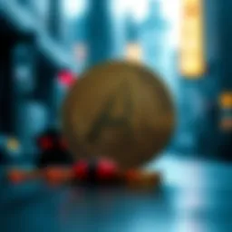 Visual representation of Avenger Coins in the cryptocurrency market