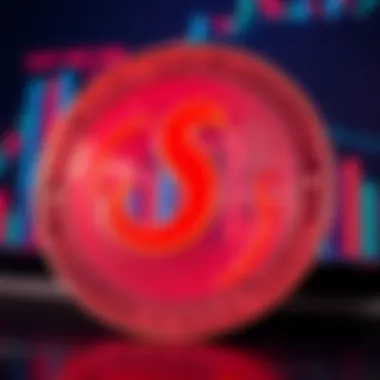 Chiliz cryptocurrency logo against a digital backdrop