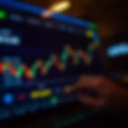 Coinbase user interface showcasing cryptocurrency trading options