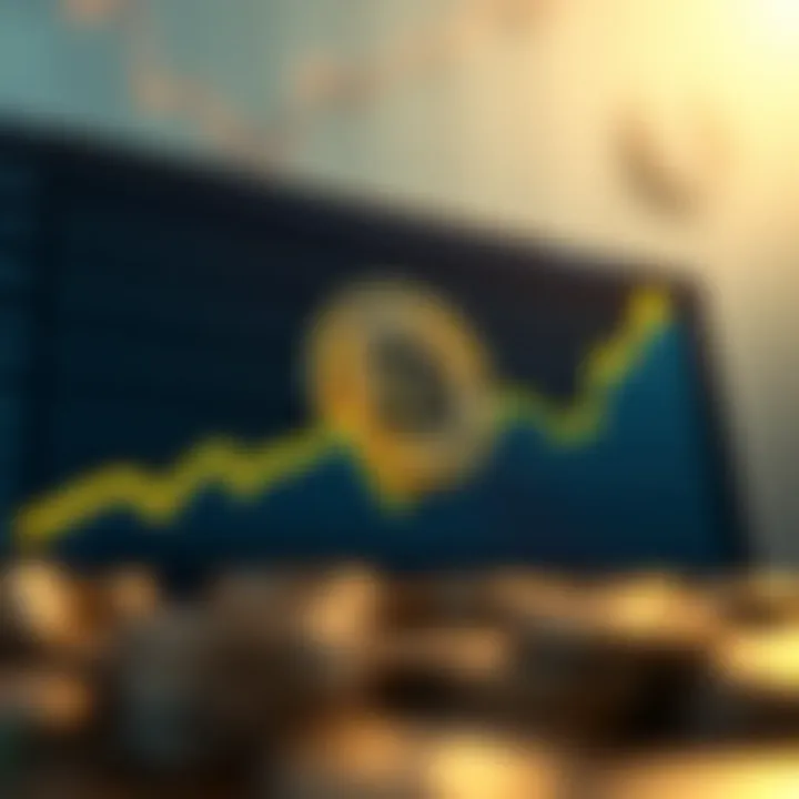 Graph illustrating the growth of Coinbase in the cryptocurrency market