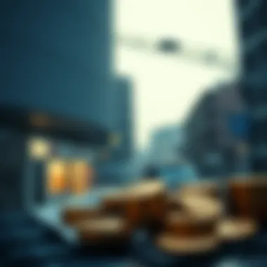 Role of Financial Institutions Visual representation of financial institutions role in currency exchange