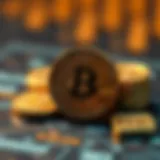 A digital representation of finance tokens symbolizing their role in cryptocurrency