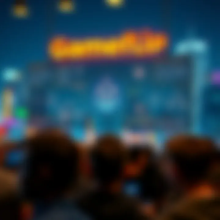 Blockchain Integration in Gameflip An infographic depicting the integration of blockchain technology within Gameflip's ecosystem