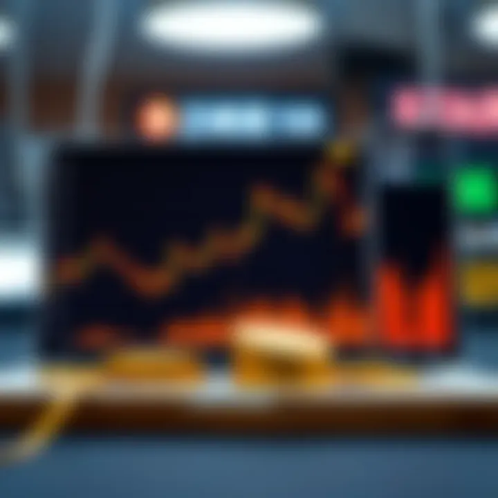 Graph illustrating market trends between CHZ and USD