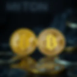 Visual representation of milli-bitcoin value compared to Bitcoin