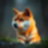Visual representation of Shiba Inu cryptocurrency