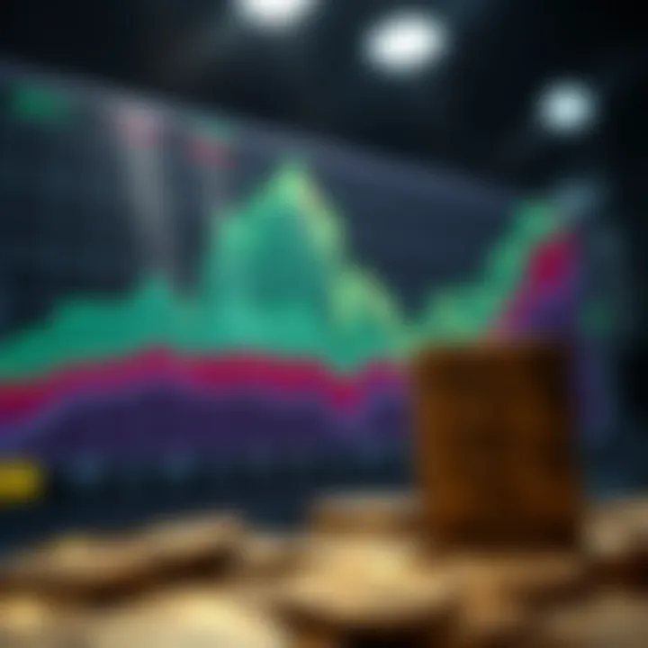 Graph showing layered price points and their effects on market dynamics