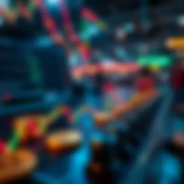 Visual representation of risk assessment in crypto trading