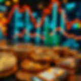 Visual representation of cryptocurrency costs