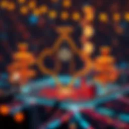 Visual representation of Bottos technology architecture showcasing its decentralized nature.