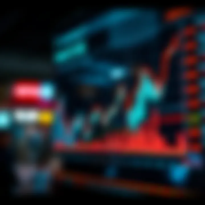 Graph illustrating market dynamics and influences affecting the Bottos ecosystem.