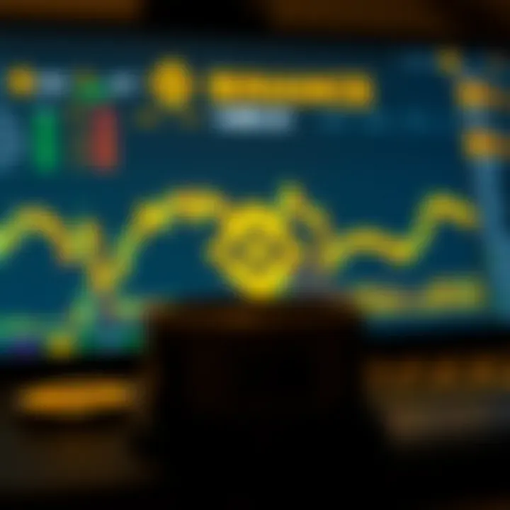 User interface design of the Binance platform