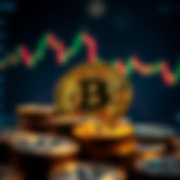 Price Fluctuations in Cryptocurrency Visual representation of cryptocurrency price fluctuations