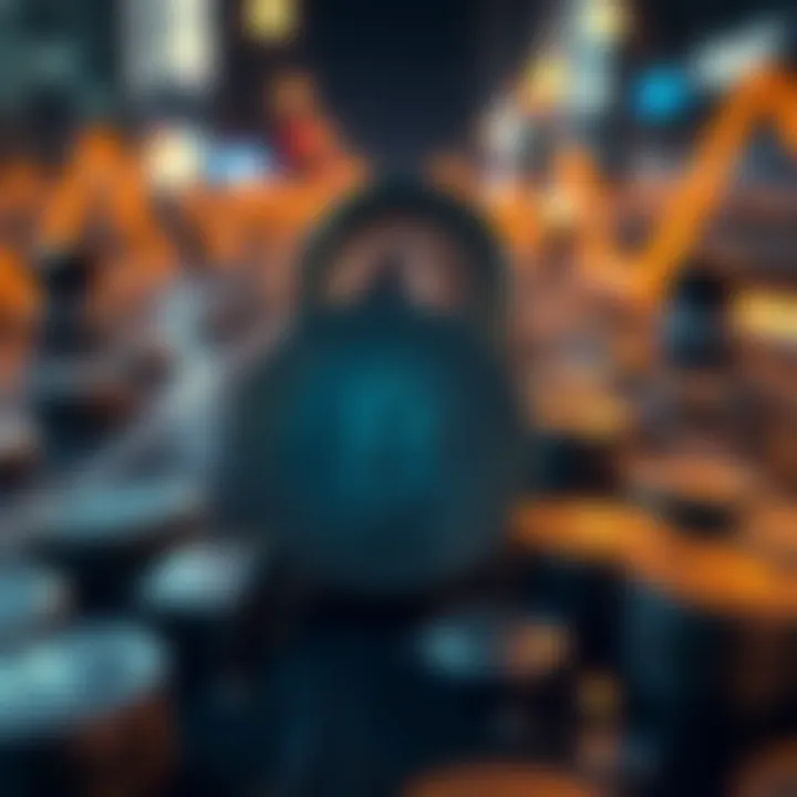 Token Locks in Investment Strategies Visual representation of investment strategies utilizing token locks