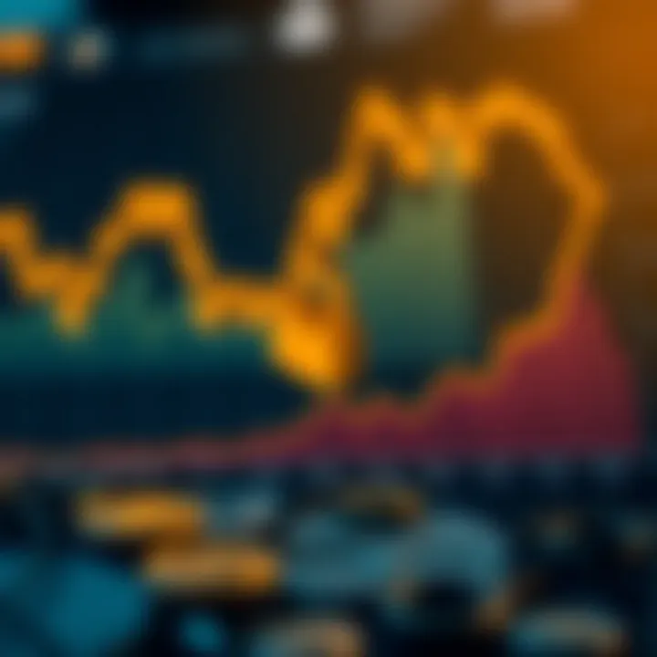 Impact of Token Locks on Market Stability Graph representing market stability influenced by token locks