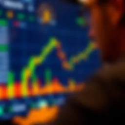 A detailed view of the Upbit Singapore trading interface showcasing various cryptocurrency pairs