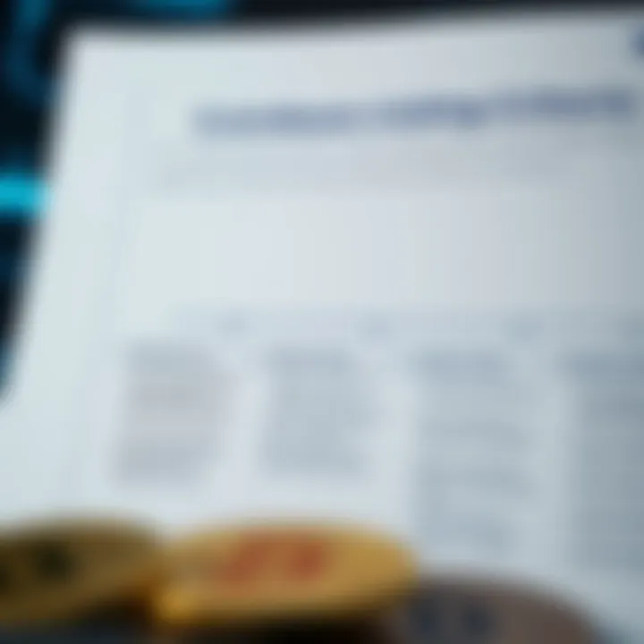 Diagram explaining Coinbase listing criteria