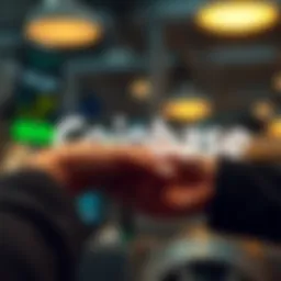 Secure transfer process to Coinbase